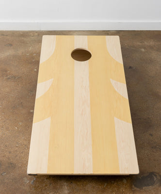 Load image into Gallery viewer, Premium Wedding & Event Cornhole with Custom Bags - Natural