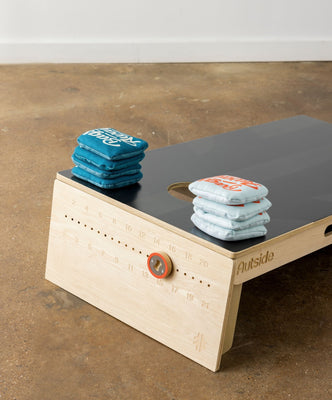 Load image into Gallery viewer, Premium Wedding & Event Cornhole with Custom Bags - Black