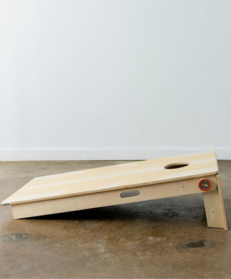 Load image into Gallery viewer, Premium Wedding & Event Cornhole with Custom Bags - Natural