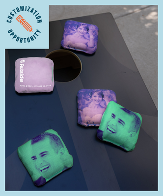 Load image into Gallery viewer, Happy Couple Wedding & Events Bags Only - Custom Event Bags (Set of 8)