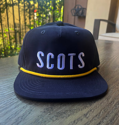 Load image into Gallery viewer, "Scots" Roper Pinch Snapback