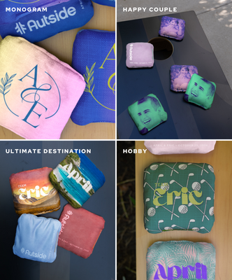 Load image into Gallery viewer, Premium Wedding & Event Cornhole with Custom Bags - Black