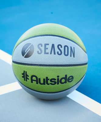 Load image into Gallery viewer, The Autside x Season All-Surface Basketball - Green / Gray