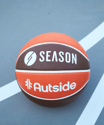 Load image into Gallery viewer, The Autside x Season All-Surface Basketball - Orange / Brown