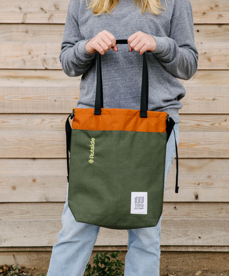 Load image into Gallery viewer, Autside x Topo Designs - Cinch Tote Bag