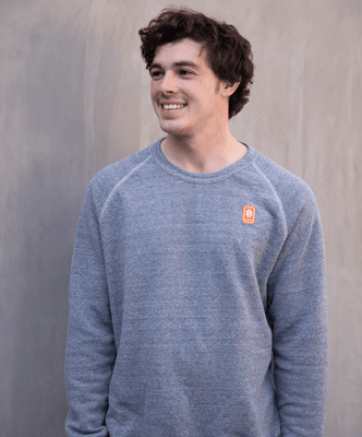 Load image into Gallery viewer, Everyday Raglan Sweatshirt - Eco Grey