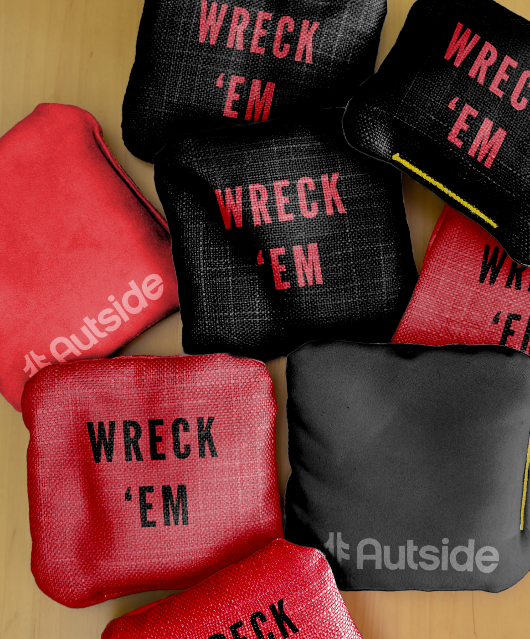 Tailgate Series Bags (Set of 8) - Wreck 'Em
