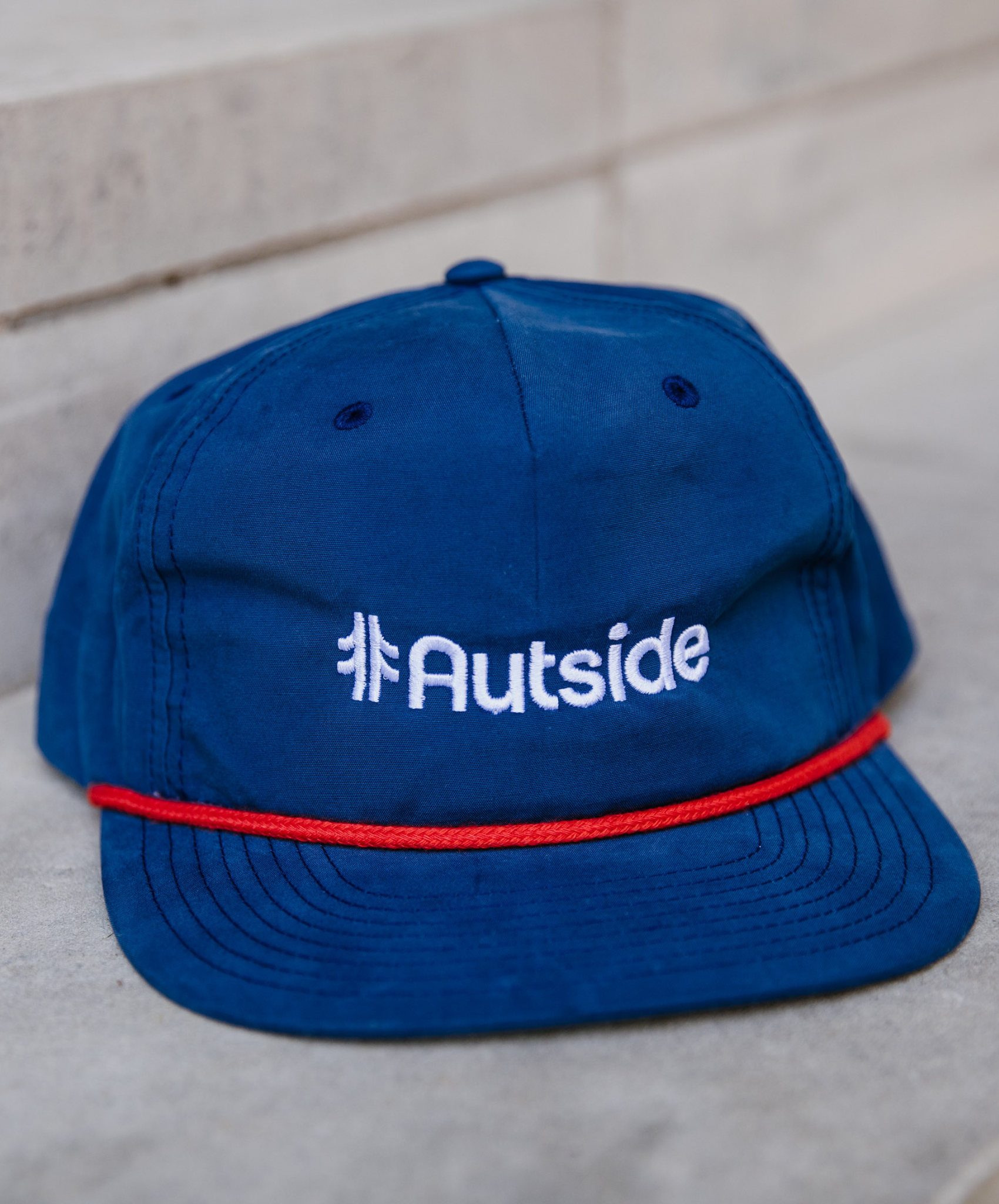 Mr. Roper Pinch Snapback - Blue / White