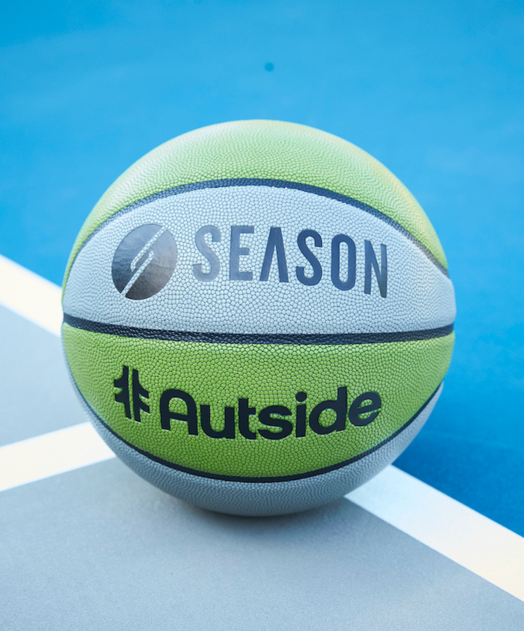 The Autside x Season All-Surface Basketball - Green / Gray