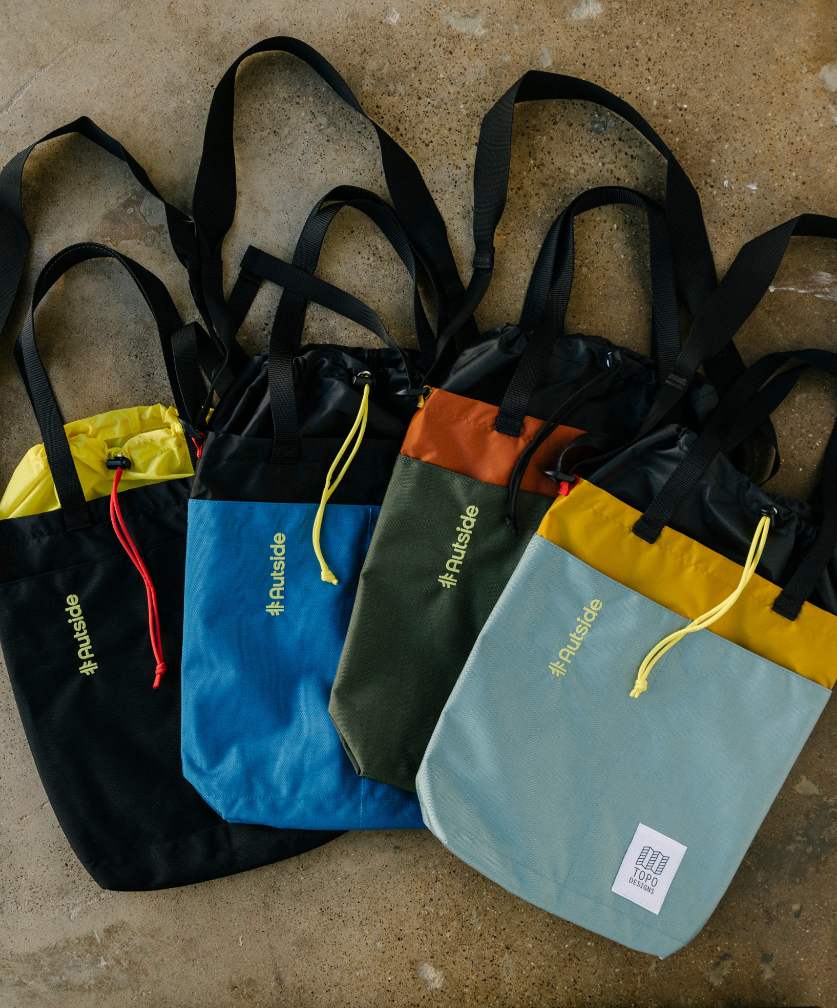Autside x Topo Designs - Cinch Tote Bag