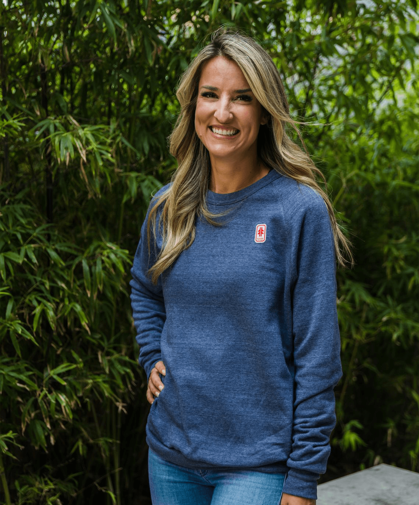 Everyday Raglan Sweatshirt - Eco Navy